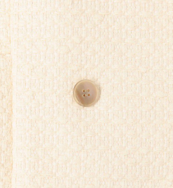 TOMORROWLAND collection「エクリュファンシーツイード ピージレ」|ベスト・ジレ|