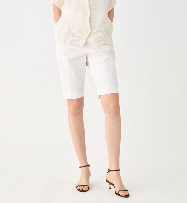 Ballsey「コンパクトクロスストレッチ タイトバミューダパンツ」|その他|