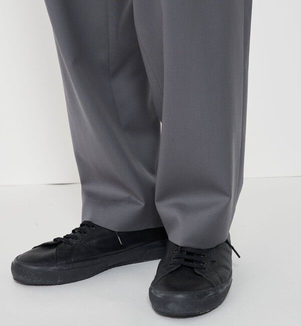 GALERIE VIE「 ウォッシャブルギャバジン タックパンツ」|その他|