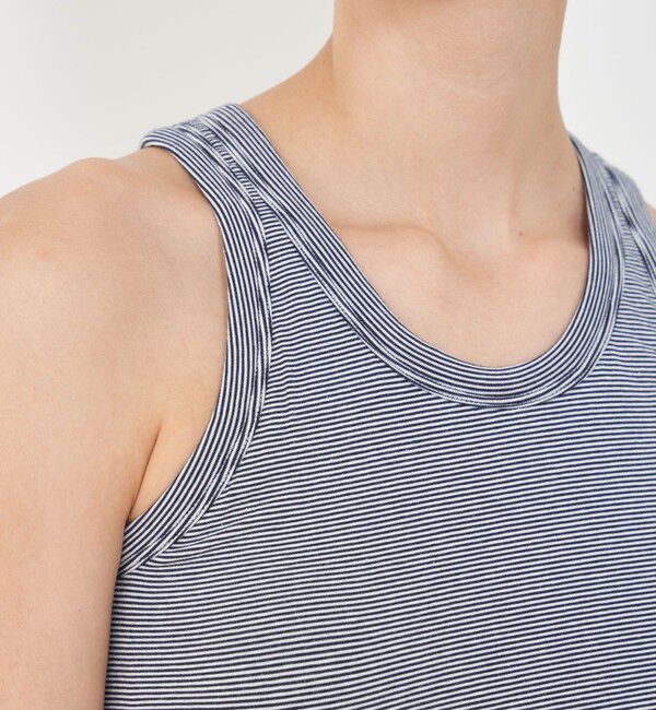 GALERIE VIE「スビンコットン アメリカンスリーブタンクトップ」|タンクトップ|