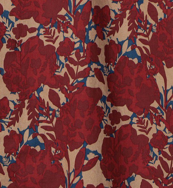 TOMORROWLAND MENS「コットン ボタニカルプリント ショートスリーブレギュラーカラーシャツ」|シャツ・ブラウス|