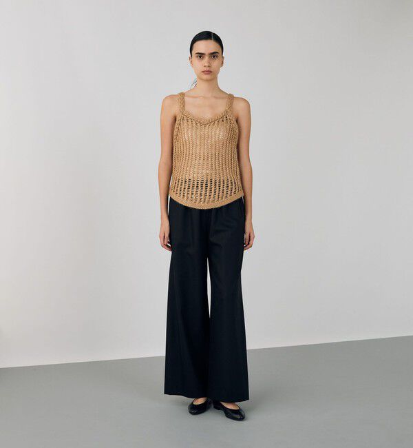 DES PRES「カシミヤシルクモヘヤメッシュ キャミソール」|キャミソール|