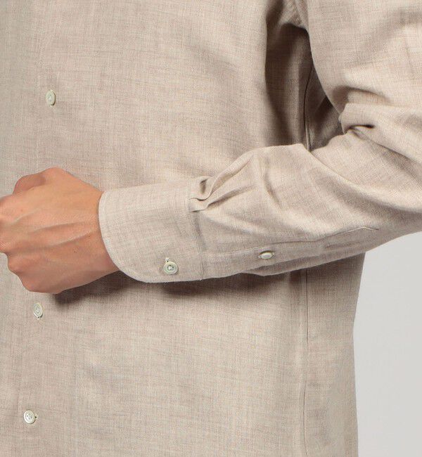 TOMORROWLAND BUYING WEAR「【別注】Maria Santangelo コットンウール ワンピースカラーシャツ」|シャツ・ブラウス|