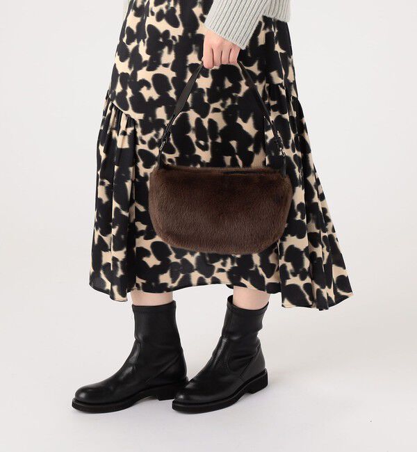 TOMORROWLAND GOODS「TOMORROWLAND フェイクミンクファー バッグ」|ショルダー・メッセンジャー|