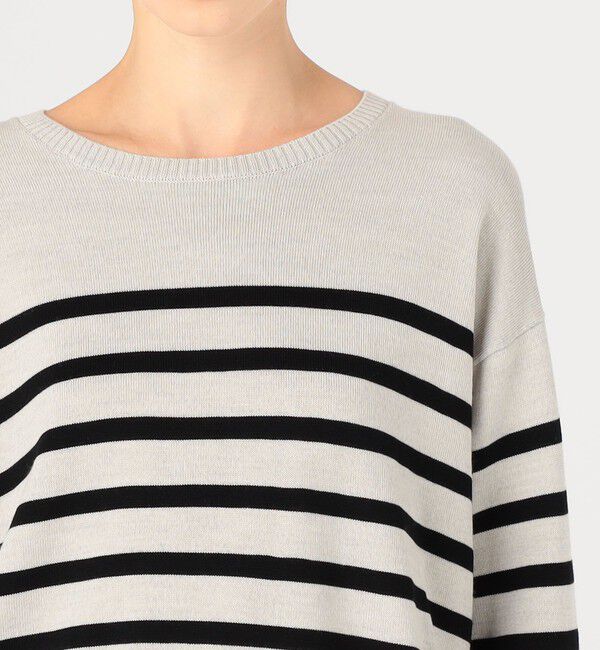 GALERIE VIE「ウーステッドウール クルーネックプルオーバー」|ニット・セーター|