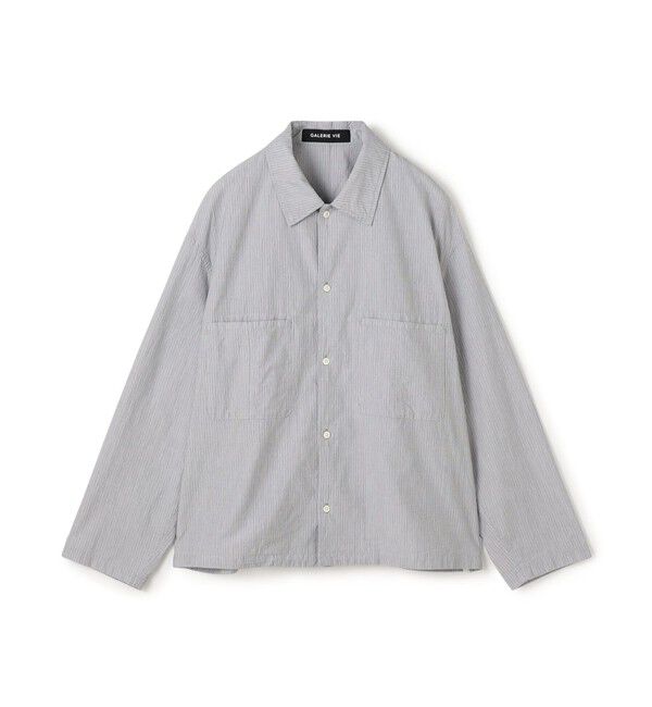 GALERIE VIE「70/コットン ２ポケット シャツ」|その他|18 ブラック系