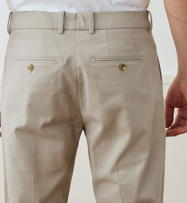 JAMES PERSE「コットンカシミヤツイル トラウザー MCAS1401」|スラックス|