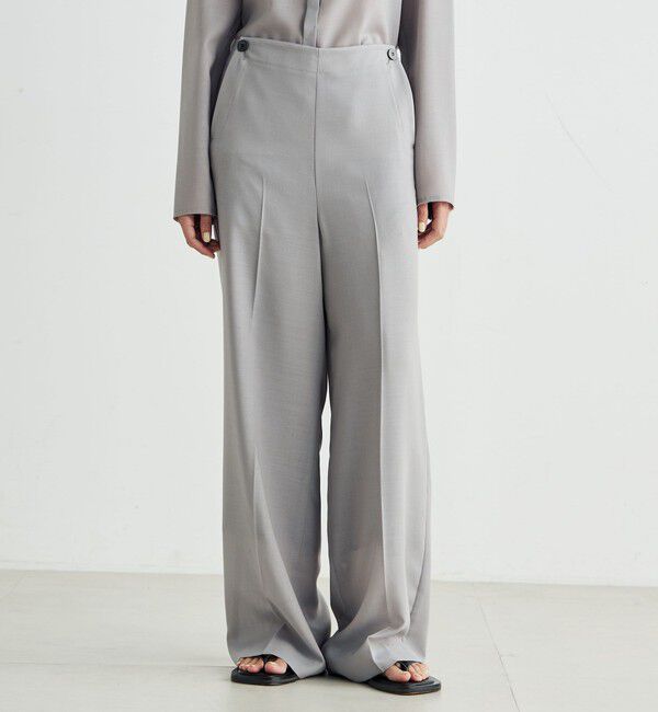 Edition「ウールビエラ ワイドスラックス」|スラックス|