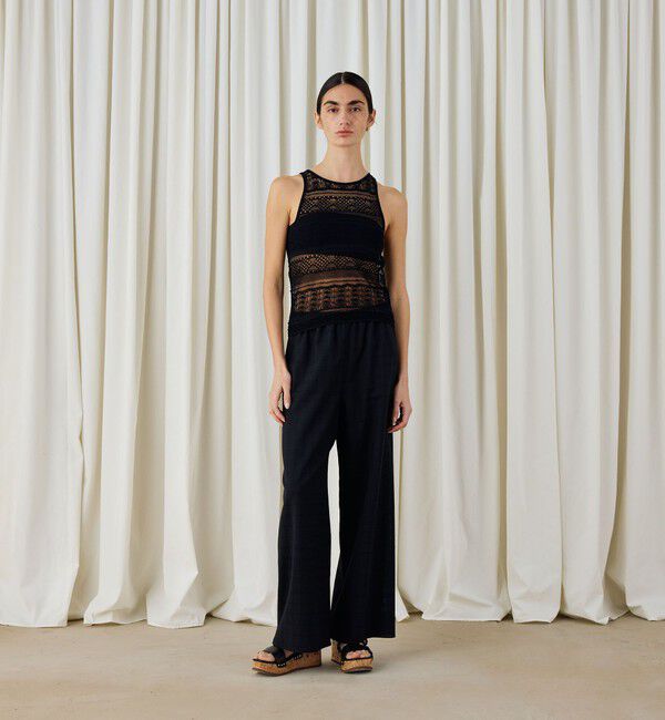 DES PRES「レースステッチ タンクトップ」|タンクトップ|