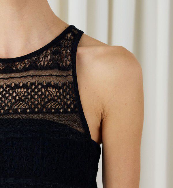 DES PRES「レースステッチ タンクトップ」|タンクトップ|