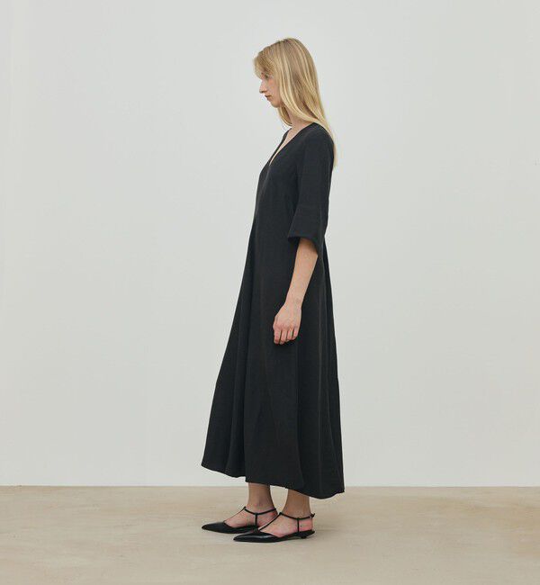 TOMORROWLAND GOODS「Devotion TWINS Vネック ドレス」|ワンピース|