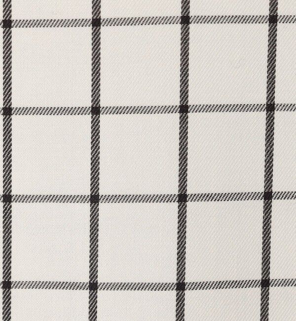 DES PRES「プレイドセルロースツイル フロンドレープシャツ」|シャツ・ブラウス|