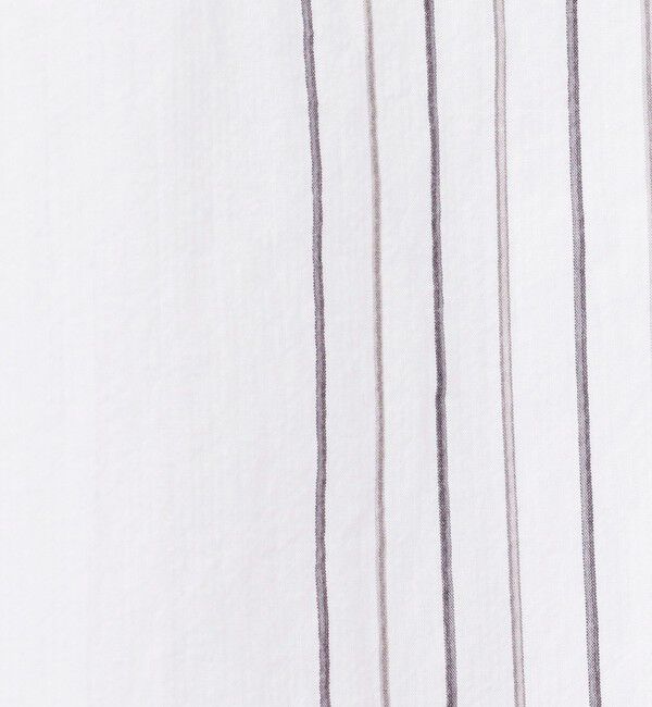 GALERIE VIE「コットンサッカー フリルカラーシャツ」|シャツ・ブラウス|