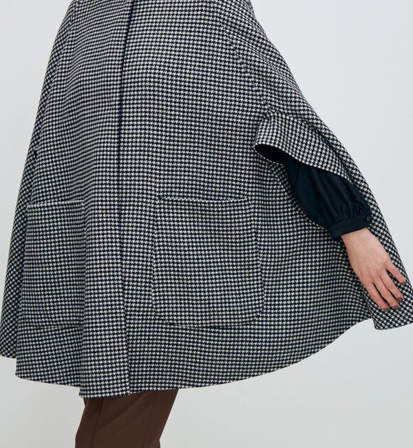 TOMORROWLAND collection「スーパーダブルフェイス リバーシブルマントコート」|ポンチョ・ケープ|