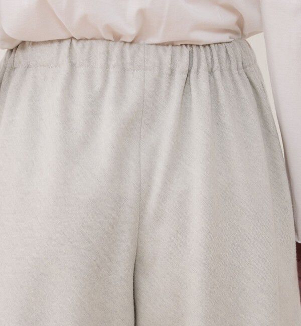 GALERIE VIE「ウールサキソニー イージーワイドパンツ」|その他|