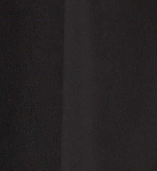 MACPHEE「ダブルサテン タックギャザーフレアスカート」|フレア|