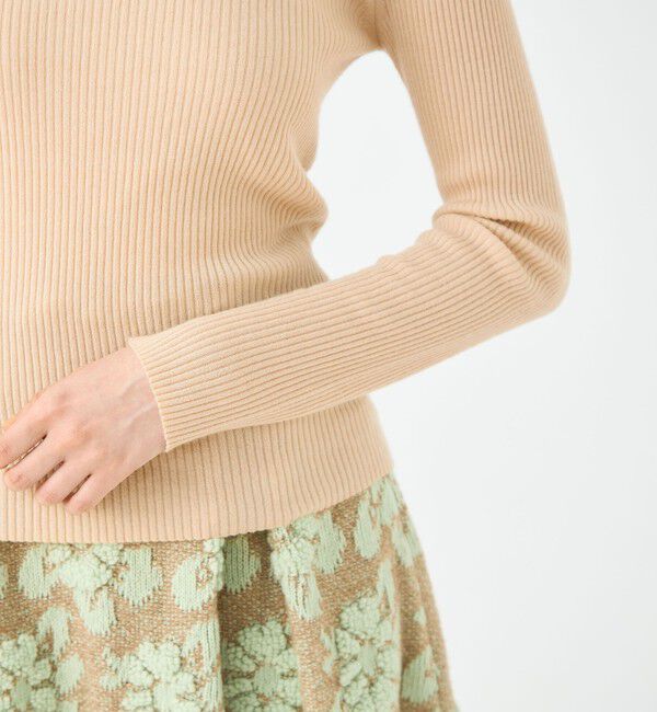 Ballsey「ストレッチカシミヤ ボールネックプルオーバー」|ニット・セーター|