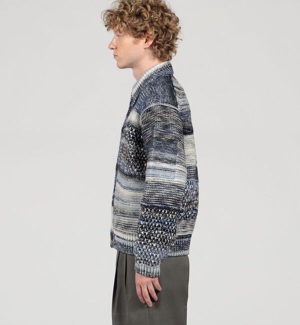 TOMORROWLAND MENS「TOMORROWLAND tricot ウール アクリル ニットブルゾン」|ニット・セーター|