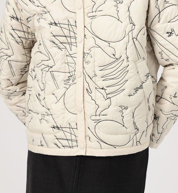 TOMORROWLAND GOODS「manipuri クルーネック ジャケット」|ブルゾン・スタジャン|