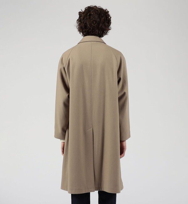 ウールナイロン バルカラーコート（TOMORROWLAND MENS）｜ルミネの