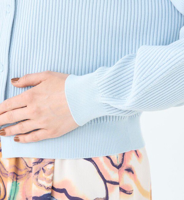 Ballsey「リンクスリブ Vネックカーディガン」|ニット・セーター|