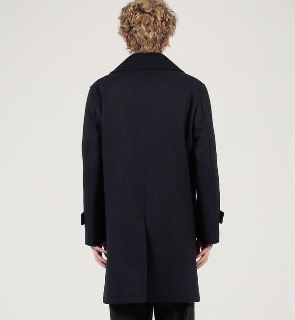 TOMORROWLAND MENS「ウールカシミヤ ダブルブレステッド 6B Pコート」|ピーコート|