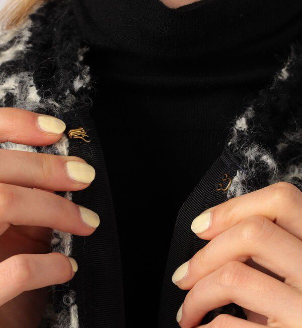 TOMORROWLAND collection「グリハウンドトゥース スクエアジレ」|ベスト・ジレ|