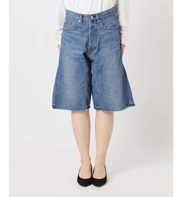  「ワイドデニムショートパンツ」|その他|