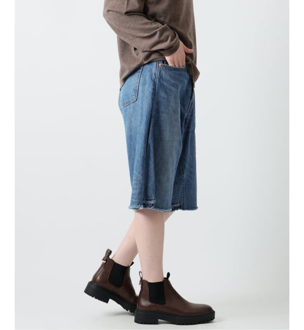  「ワイドデニムショートパンツ」|その他|