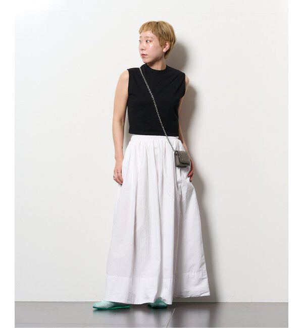  「[THE MOOD] ノースリーブショートTEE」|Tシャツ・カットソー|