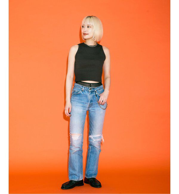  「[THE MOOD]アメリカンスリーブTEE」|Tシャツ・カットソー|