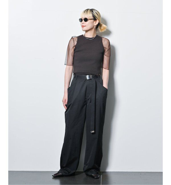  「[THE MOOD]アメリカンスリーブTEE」|Tシャツ・カットソー|