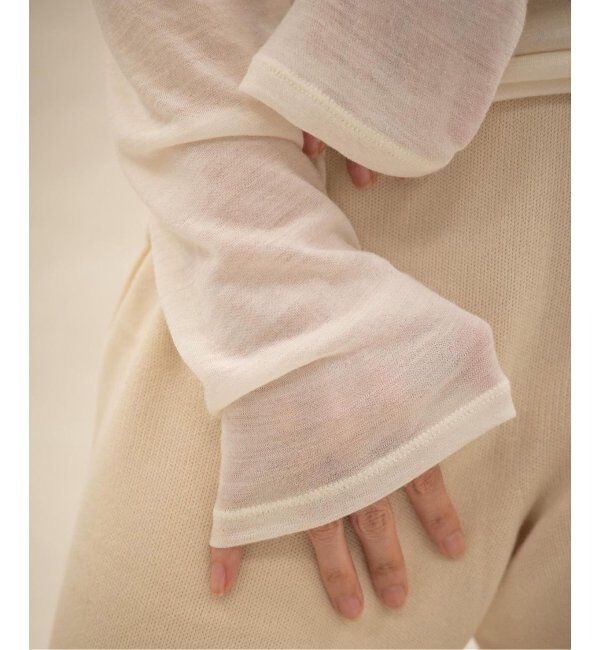 EMILYWEEK「スーパーウール クルーネックシアープルオーバー」|Tシャツ・カットソー|