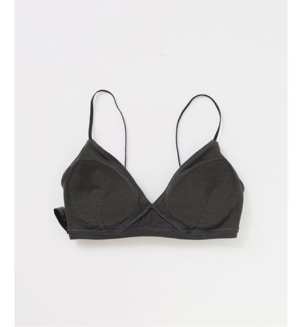 EMILYWEEK「【RESET】オーガニックコットン混 ブラ（グレー）」|インナー|