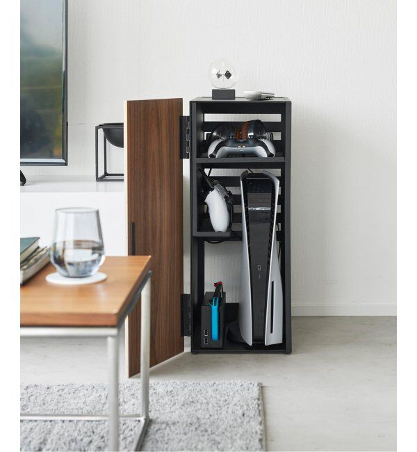 journal standard Furniture「《WEB限定予約》【tower/タワー】ゲーム機収納ラック」|その他|