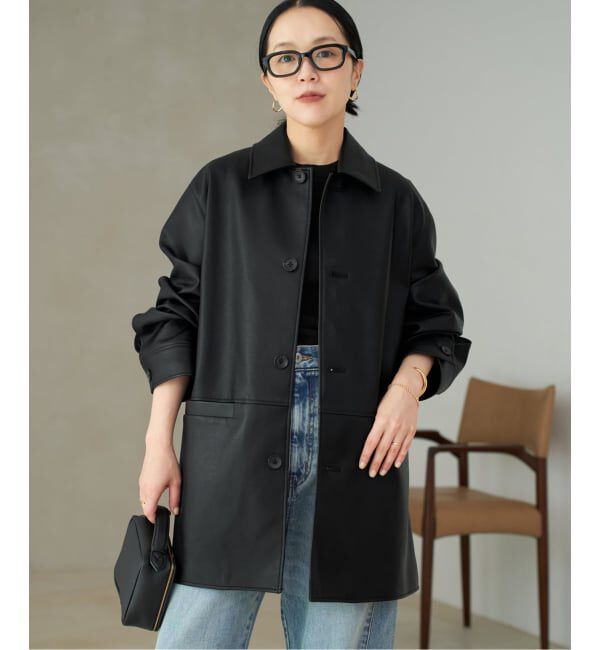 Plage「Leather Like Car コート」|その他|