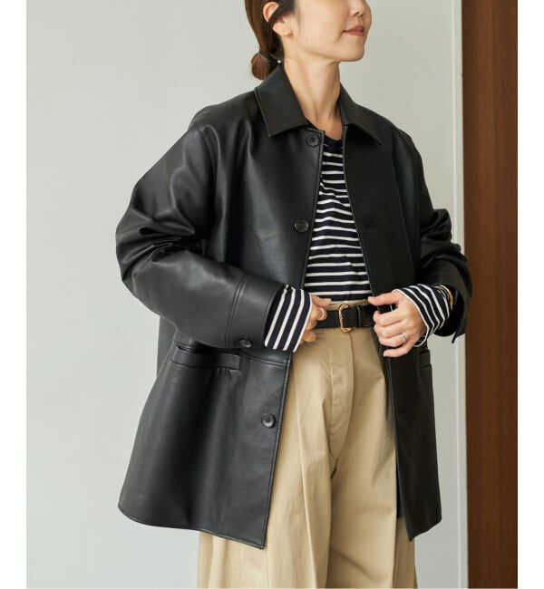 Plage「Leather Like Car コート」|その他|