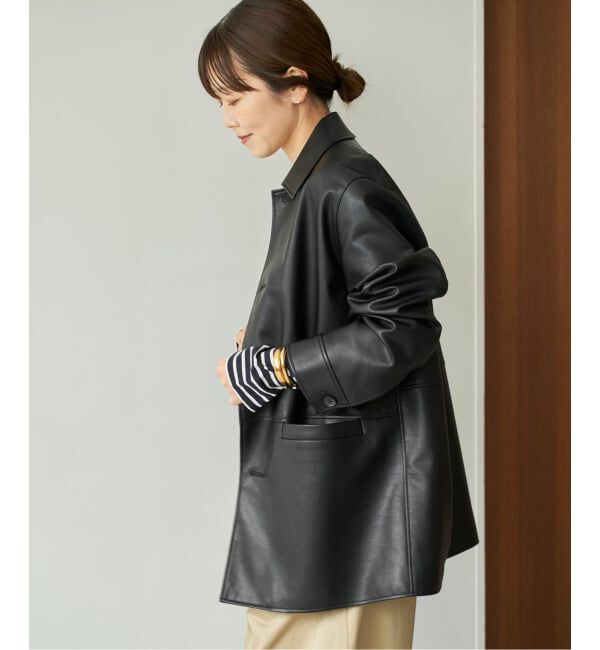 Plage「Leather Like Car コート」|その他|