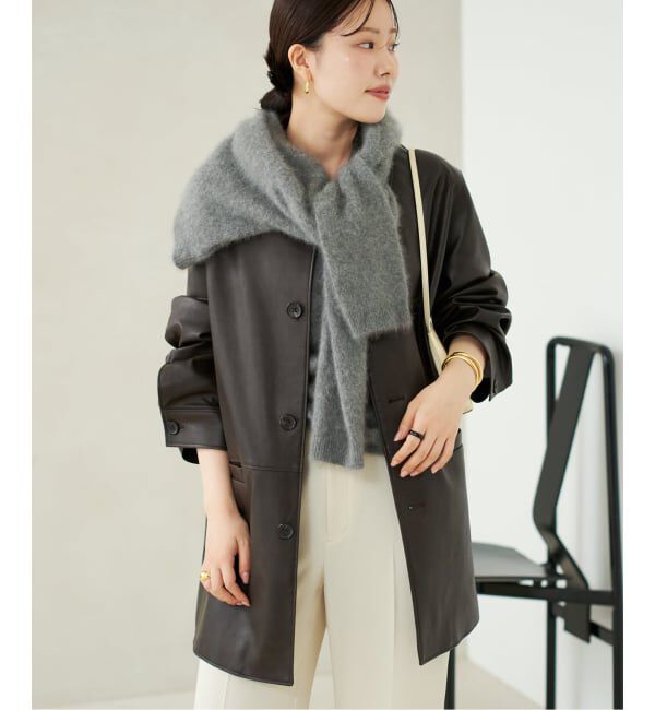 Plage「Leather Like Car コート」|その他|