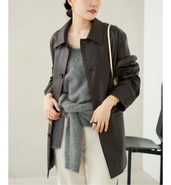 Plage「Leather Like Car コート」|その他|