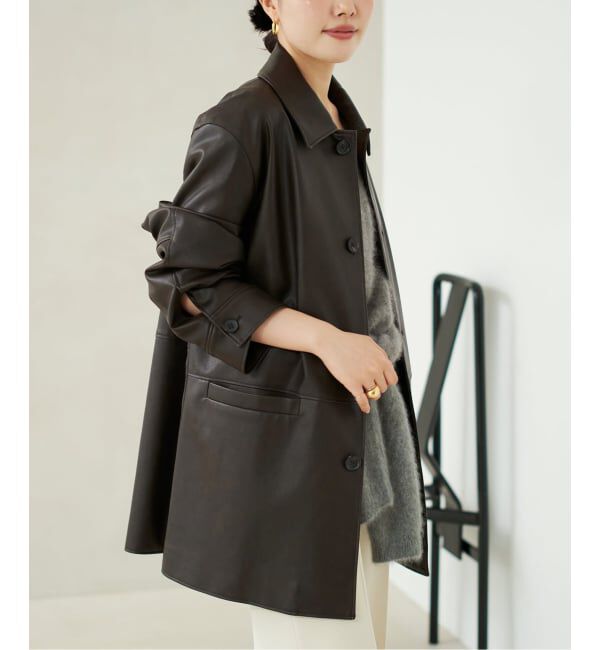 Plage「Leather Like Car コート」|その他|