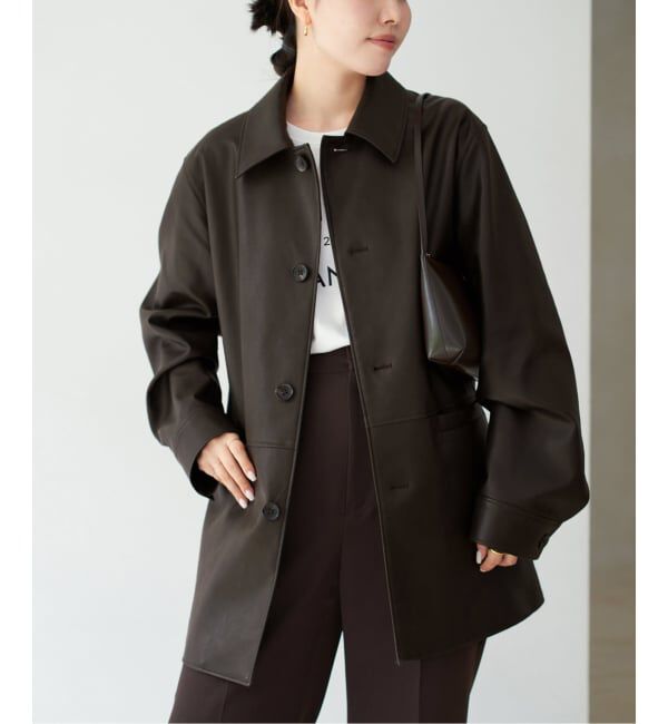 Plage「Leather Like Car コート」|その他|