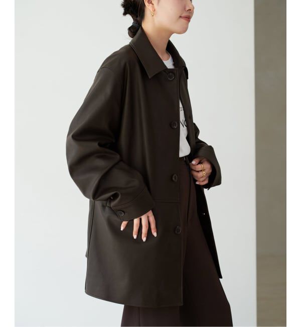 Plage「Leather Like Car コート」|その他|