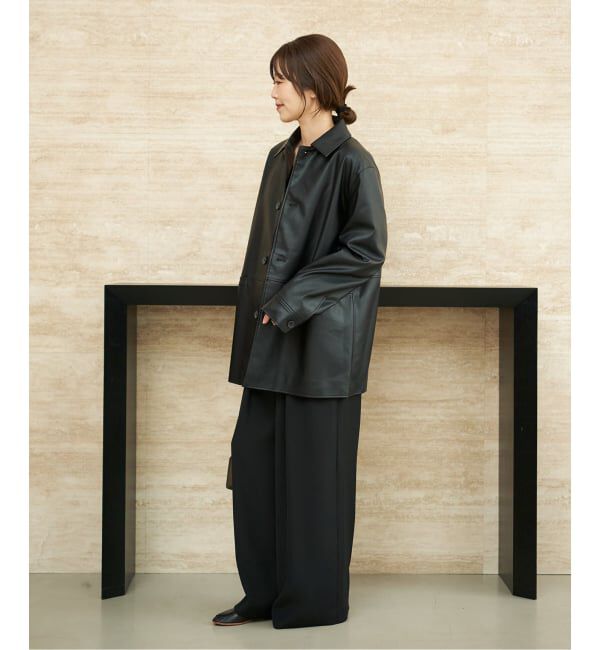 Plage「Leather Like Car コート」|その他|