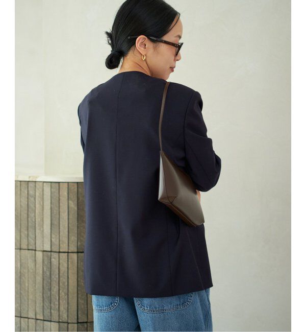Plage「WO SE SH ジャケット」|ノーカラージャケット|