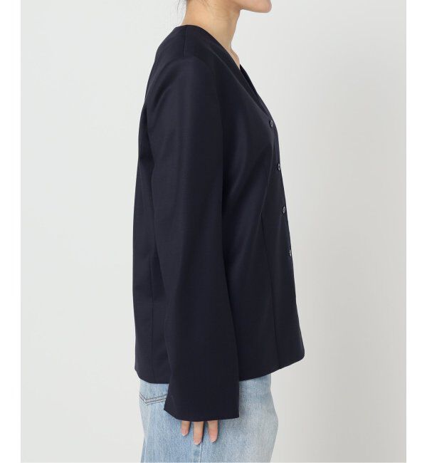 Plage「WO SE SH ジャケット」|ノーカラージャケット|