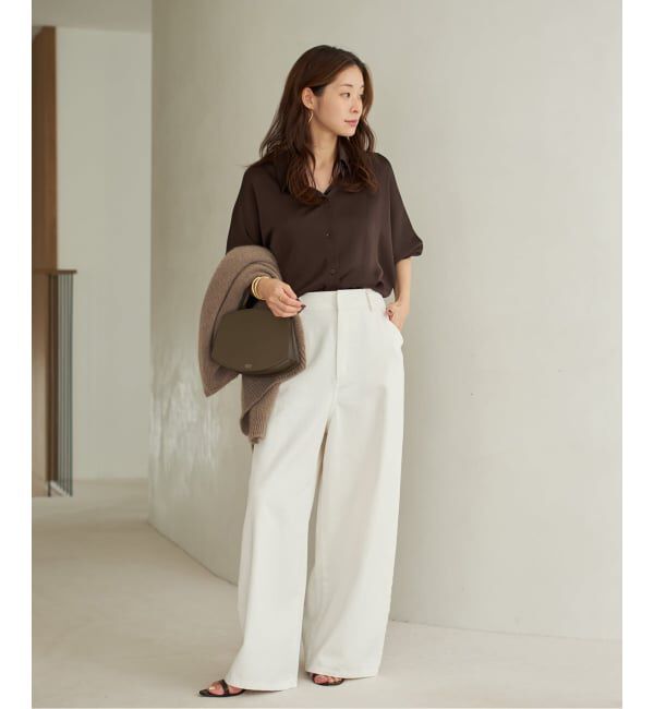 Plage「dull satin dolman ブラウス」|シャツ・ブラウス|