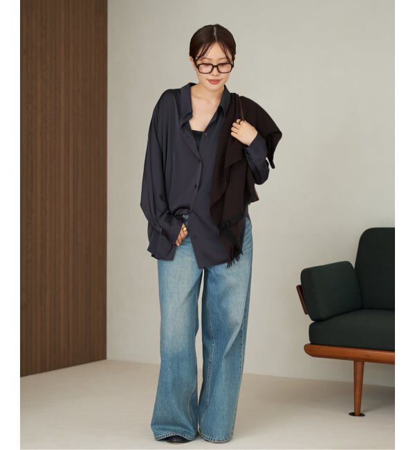 Plage「dull satin dolman ブラウス」|シャツ・ブラウス|