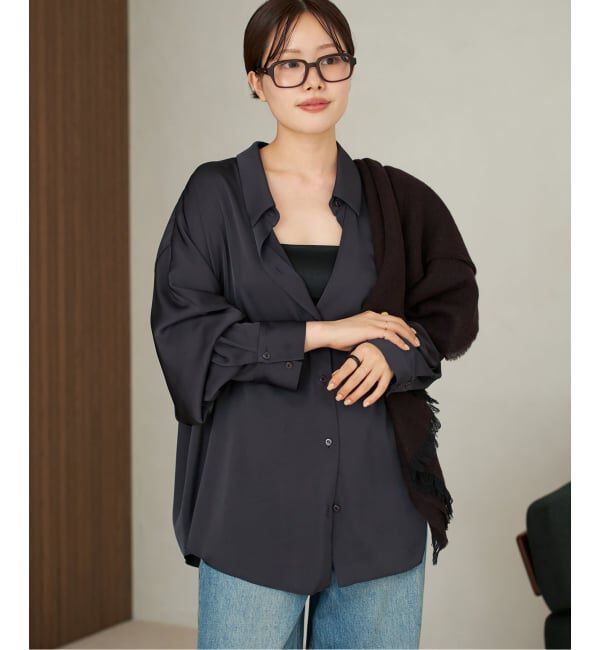 Plage「dull satin dolman ブラウス」|シャツ・ブラウス|