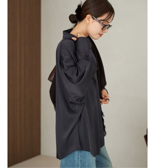 Plage「dull satin dolman ブラウス」|シャツ・ブラウス|